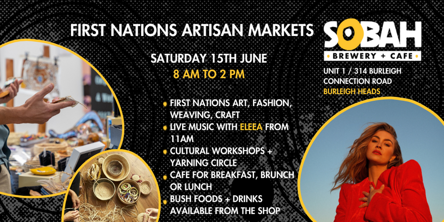 Sobah Brewery and Cafe First Nations Artisan Markets 