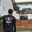 Load image into Gallery viewer, SOBAH Rising Wedgetail Eagle Long Sleeved Tshirt (men's)