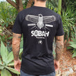 Load image into Gallery viewer, SOBAH RISING WEDGETAIL EAGLE TSHIRT (MENS/UNISEX)
