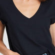Load image into Gallery viewer, SOBAH RISING WEDGETAIL EAGLE V-NECK TEE (WOMENS)