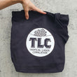 Load image into Gallery viewer, TLC CANVAS TOTE (Black or White) LIMITED