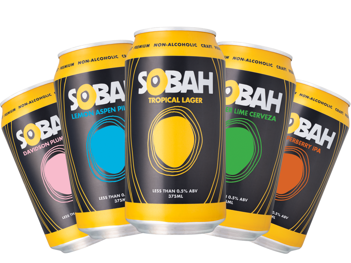 SOBAH Best Five Non-Alcoholic Craft Beer Pack – Sobah Non-Alcoholic ...