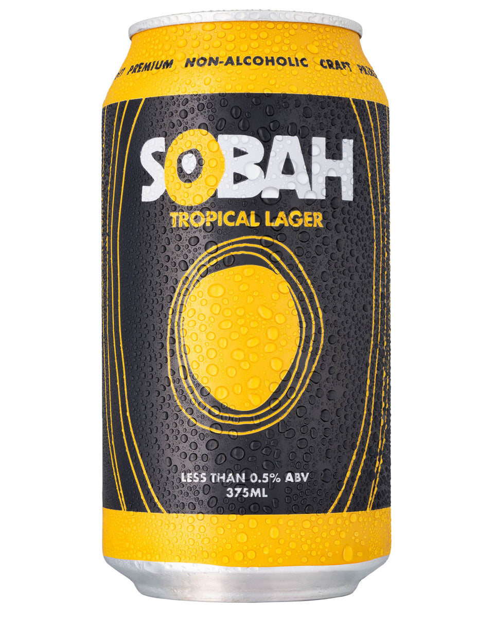 SOBAH TROPICAL LAGER 4-PACK – Sobah Non-Alcoholic Beverages