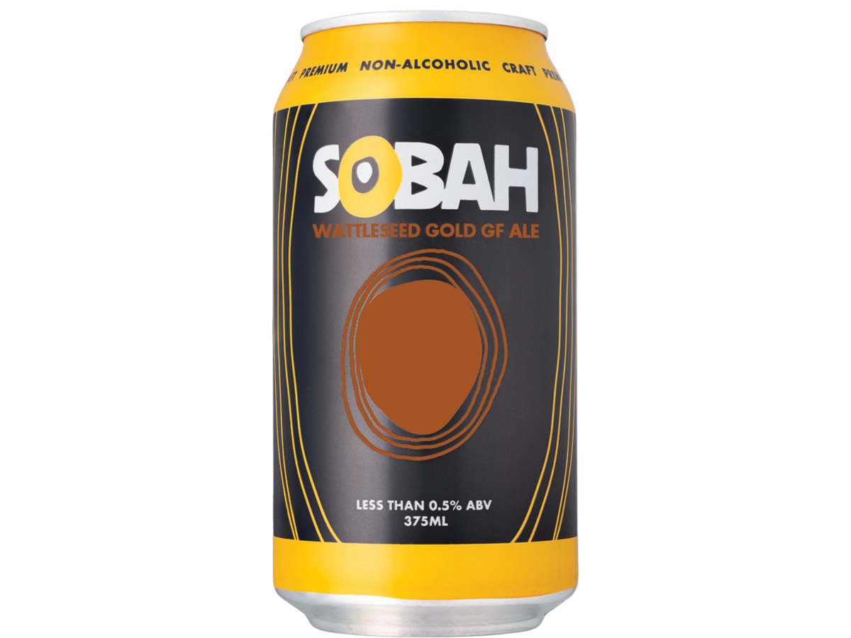 SOBAH Wattleseed Gold GF Ale – Sobah Non-Alcoholic Beverages