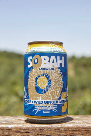 SOBAH Special Release Boab + Wild Ginger Lager