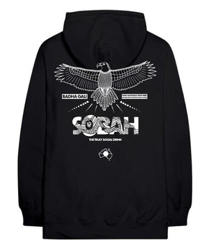 SOBAH Rising Wedgetail Eagle Hoodie (unisex)