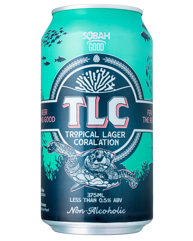SOBAH Tropical Lager Coral'ation TLC - FINAL STOCK $2/CAN!